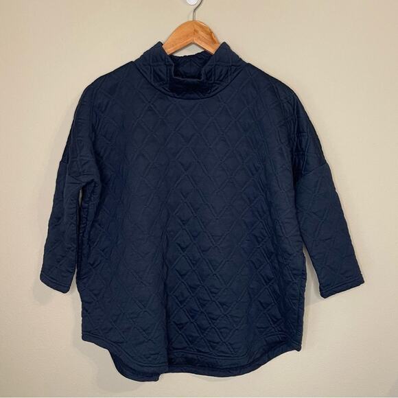 Tuckernuck TNUCK Sport Navy Funnel Ally Swing Sweatshirt XS/S - Picture 2 of 9